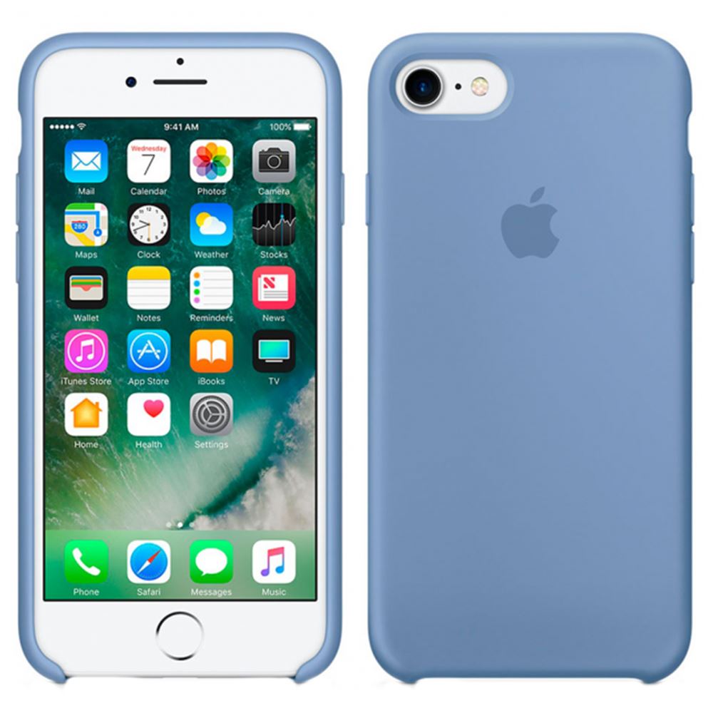 Чохол оригінальний для iPhone 7/ 8/ SE (2020) (Блакитний / Azure) - Зображення 2