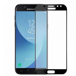 Захисне скло для Samsung J260 Galaxy J2 Core (2018) Full Glue (0.3 мм, 2.5D, чорний)