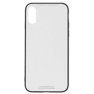 Чохол скляний iPaky для iPhone XS Max Білий