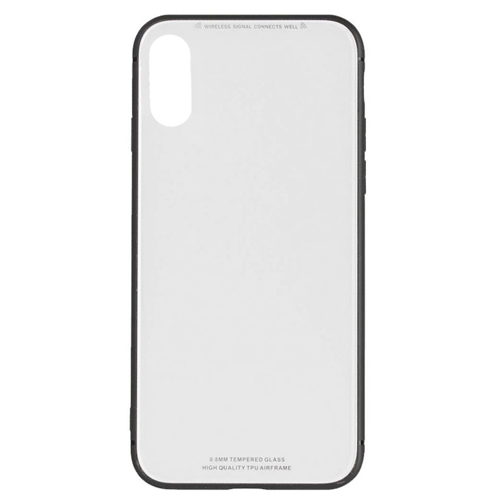 Чохол скляний iPaky для iPhone XS Max Білий
