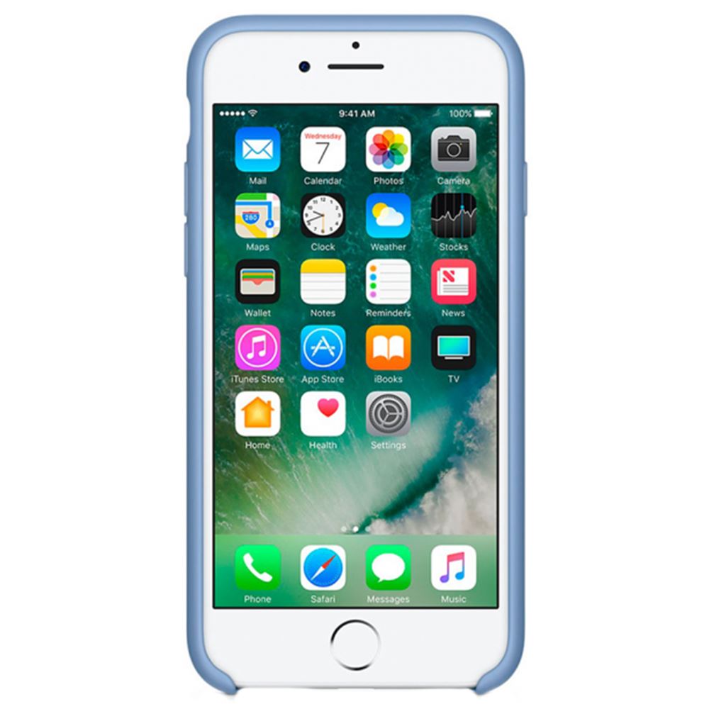Чохол оригінальний для iPhone 7/ 8/ SE (2020) (Блакитний / Azure) - Зображення 3