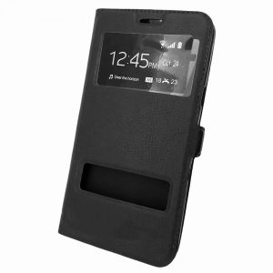 Чохол книжка для Huawei Y5 (2017) with Window Чорний