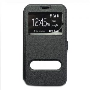 Чохол книжка для Samsung J400 (J4-2018) with Window Чорний