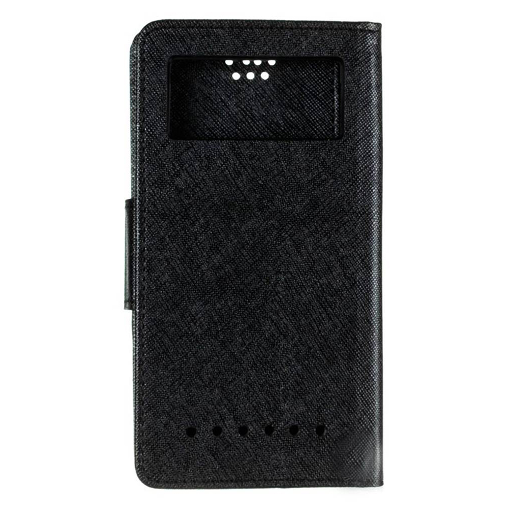 Чохол книжка Goospery Universal Canvas Diary 5.0" Чорний - Зображення 3
