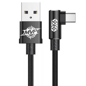 Кабель Baseus MVP Elbow Type USB для Type-C 2A 1m Чорний