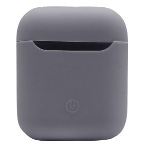 Чохол силіконовий для AirPods Slim Сірий / Lavander Gray