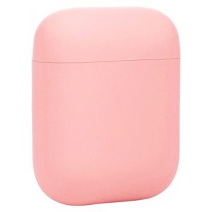 Чохол силіконовий для AirPods Slim Світло-рожевий