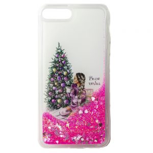Чохол Girls Christmas Aqua для iPhone 7 Plus/8 Plus №3