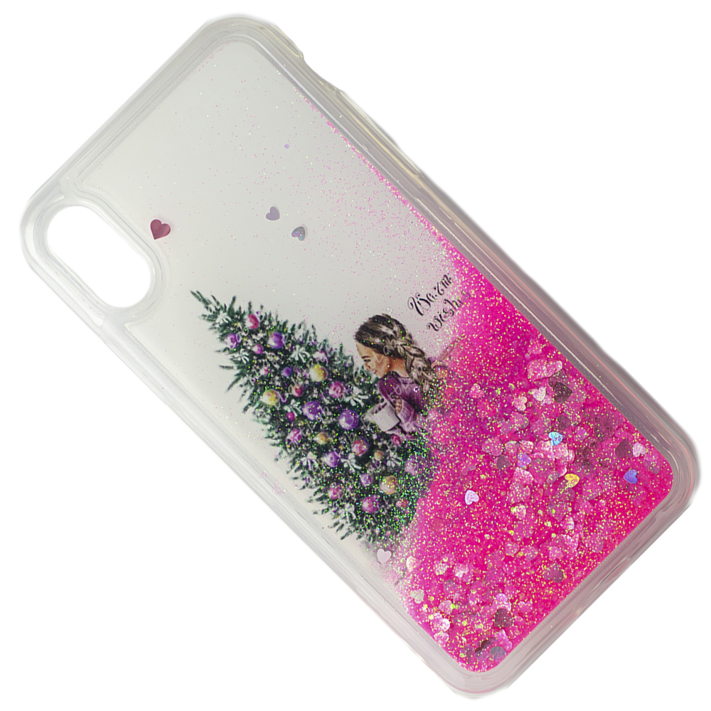 Чохол Girls Christmas Aqua для iPhone X/XS №3 - Зображення 3