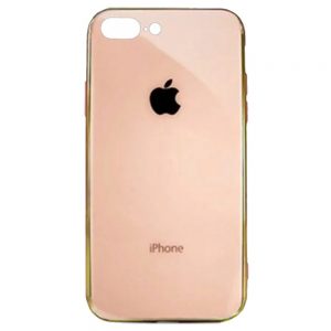 Чохол скляний для Apple iPhone 7 Plus/8 Plus Темно-синій