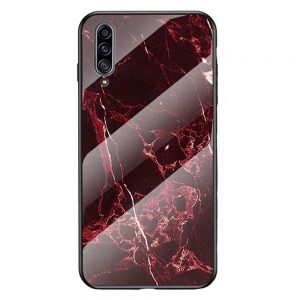 Чохол скляний Luxury Marble для Xiaomi Poco M3/Redmi 9T
