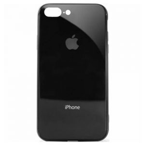 Чохол скляний для Apple iPhone 7 Plus/8 Plus Чорний
