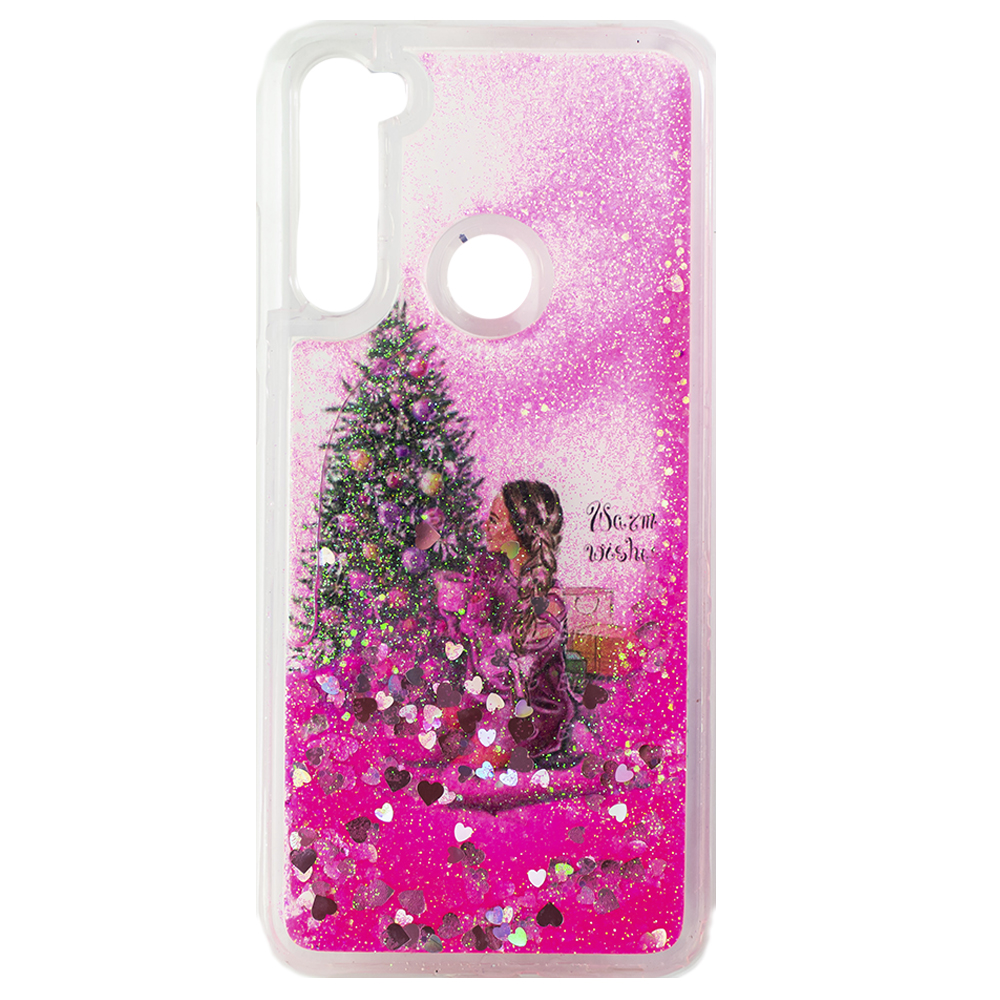 Чохол Girls Christmas Aqua для Xiaomi Redmi Note 8 №3