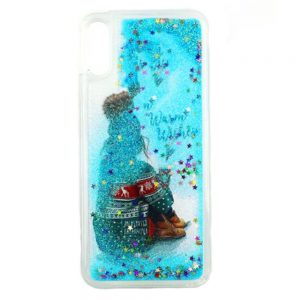 Чохол Girls Christmas Aqua для iPhone X/XS №2