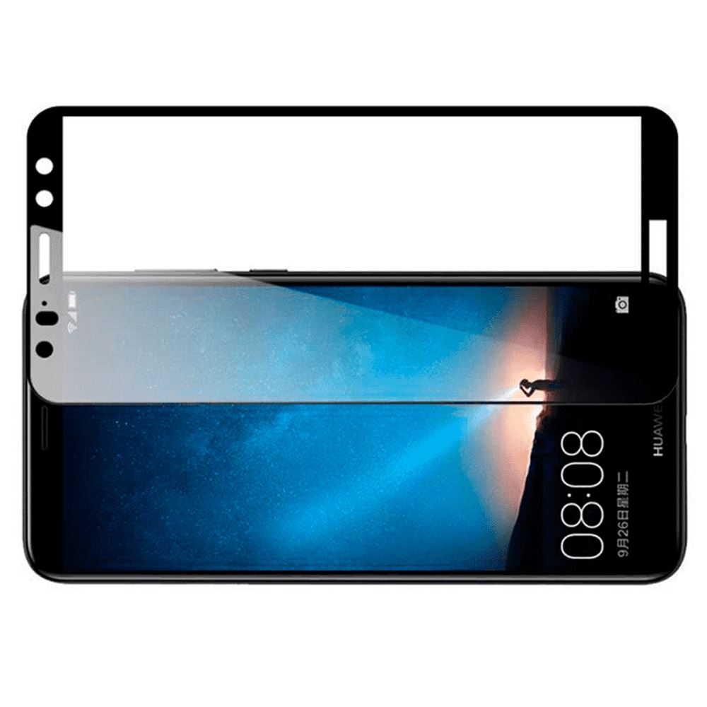 Захисне скло для HUAWEI Mate 10 Lite Full Glue (0.3 мм, 2.5D, чорний) - Зображення 3