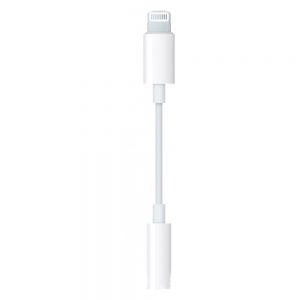 Адаптер-перехідник SX-01 Lightning to AUX 3.5mm Білий