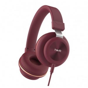 Навушники Havit HV-H2263D, 3.5 mm Червоний