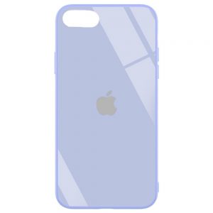 Чохол скляний для Apple iPhone 7/8 Лавандовий