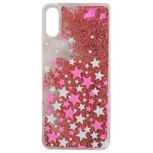 Чохол Lively Glitters для Xiaomi Redmi 7A Рожева Зірка