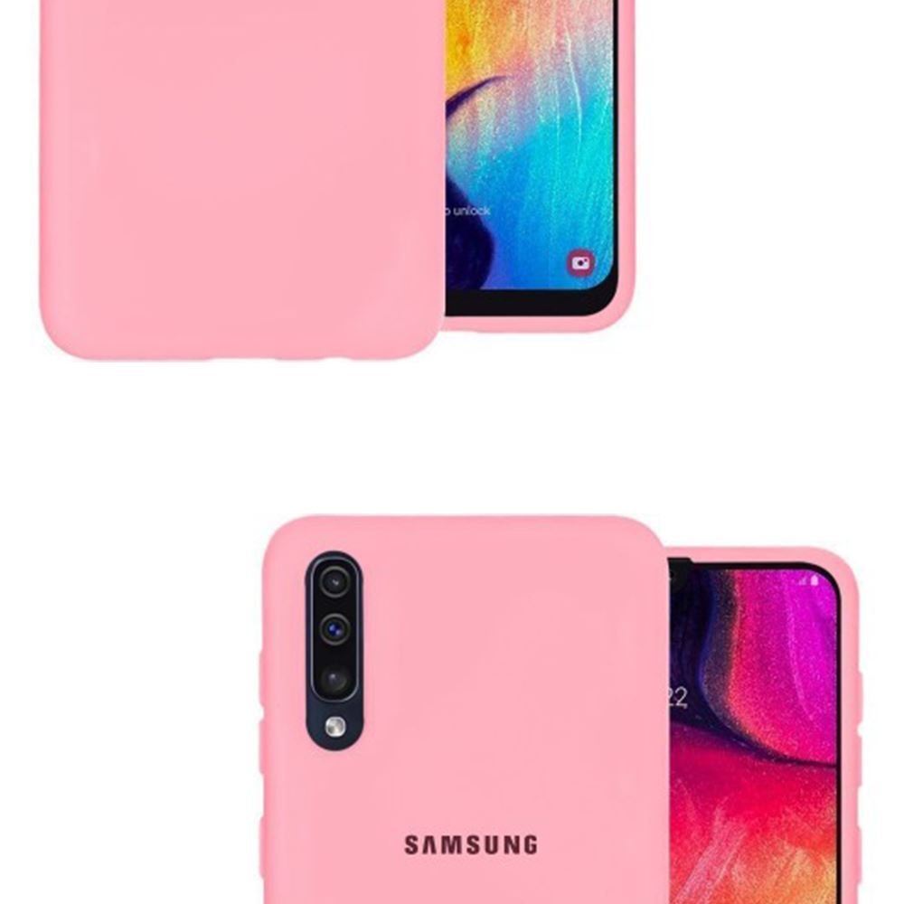 Чохол Original Soft для Samsung A30s/A50 Рожевий - Зображення 4