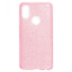 Чохол Remax Glitter Silicone для Huawei P Smart Рожевий