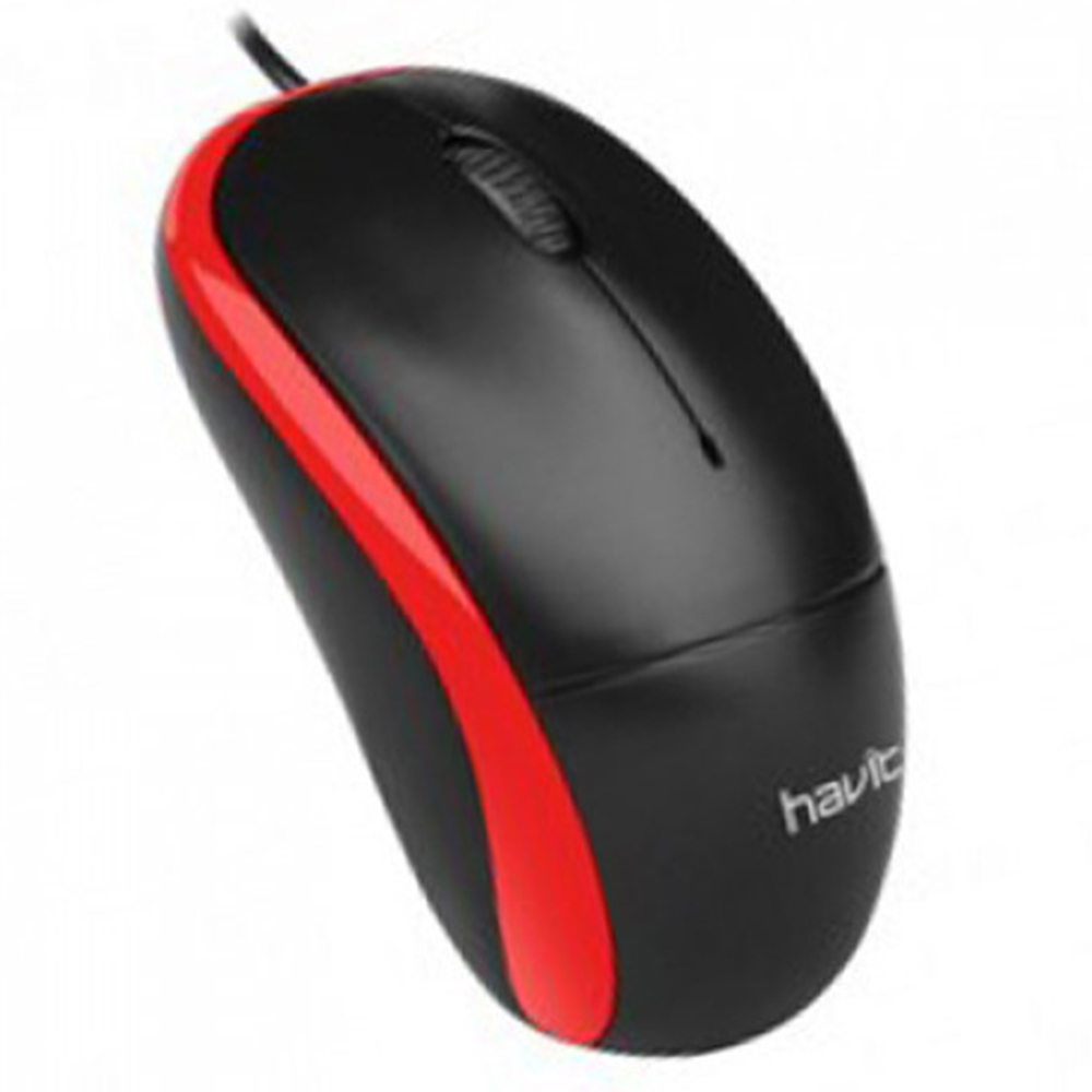 Миша провідна Havit HV-MS851 USB Червоний - Зображення 2