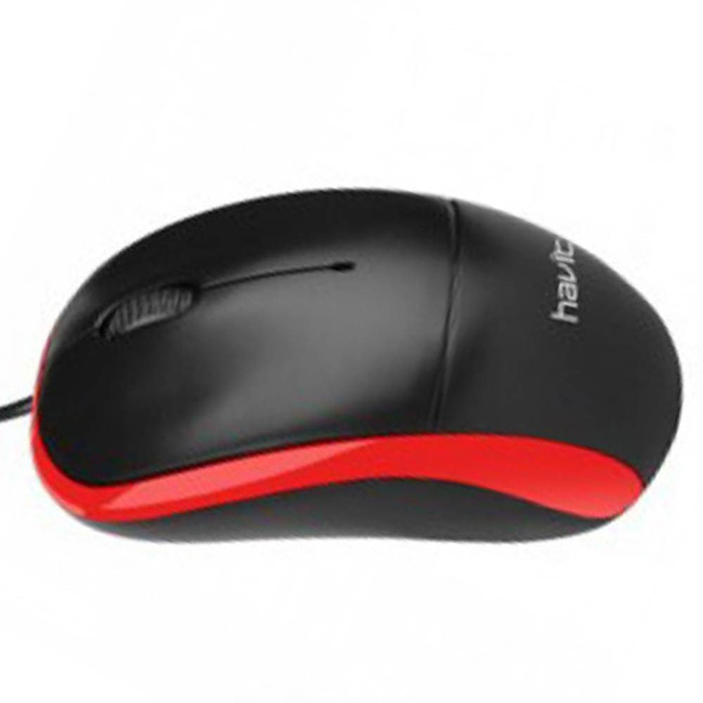Миша провідна Havit HV-MS851 USB Червоний - Зображення 3