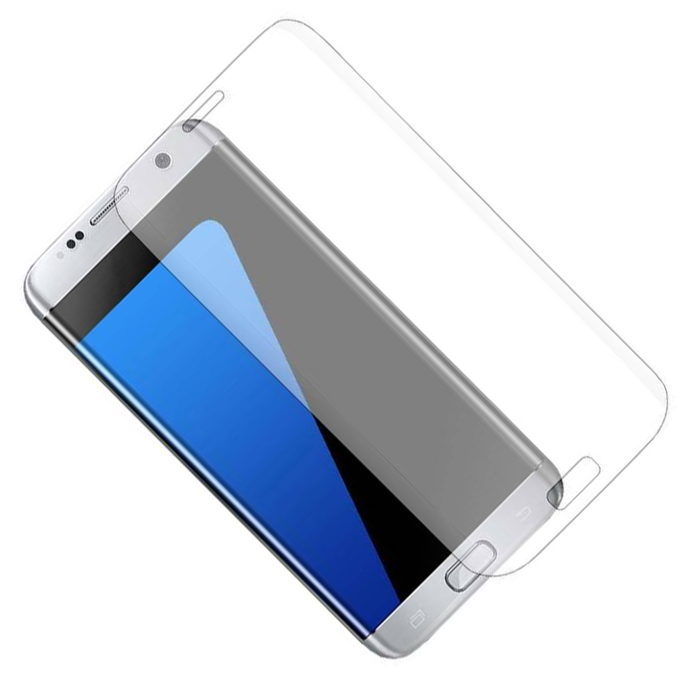 Захисне скло для SAMSUNG G935 Galaxy S7 Edge (0.3 мм, 3D прозорий) - Зображення 3