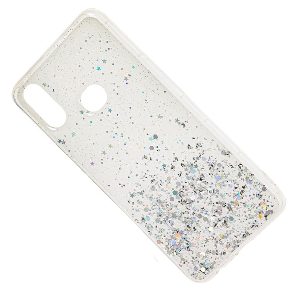 Чохол Lively Glitters для Samsung A10s A107 Срібна Зірка - Зображення 3