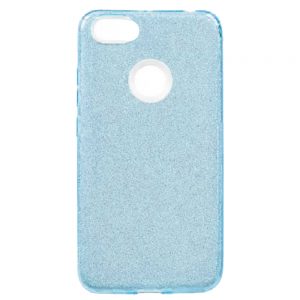 Чохол Remax Glitter Silicone для Xiaomi Redmi 6 Блакитний