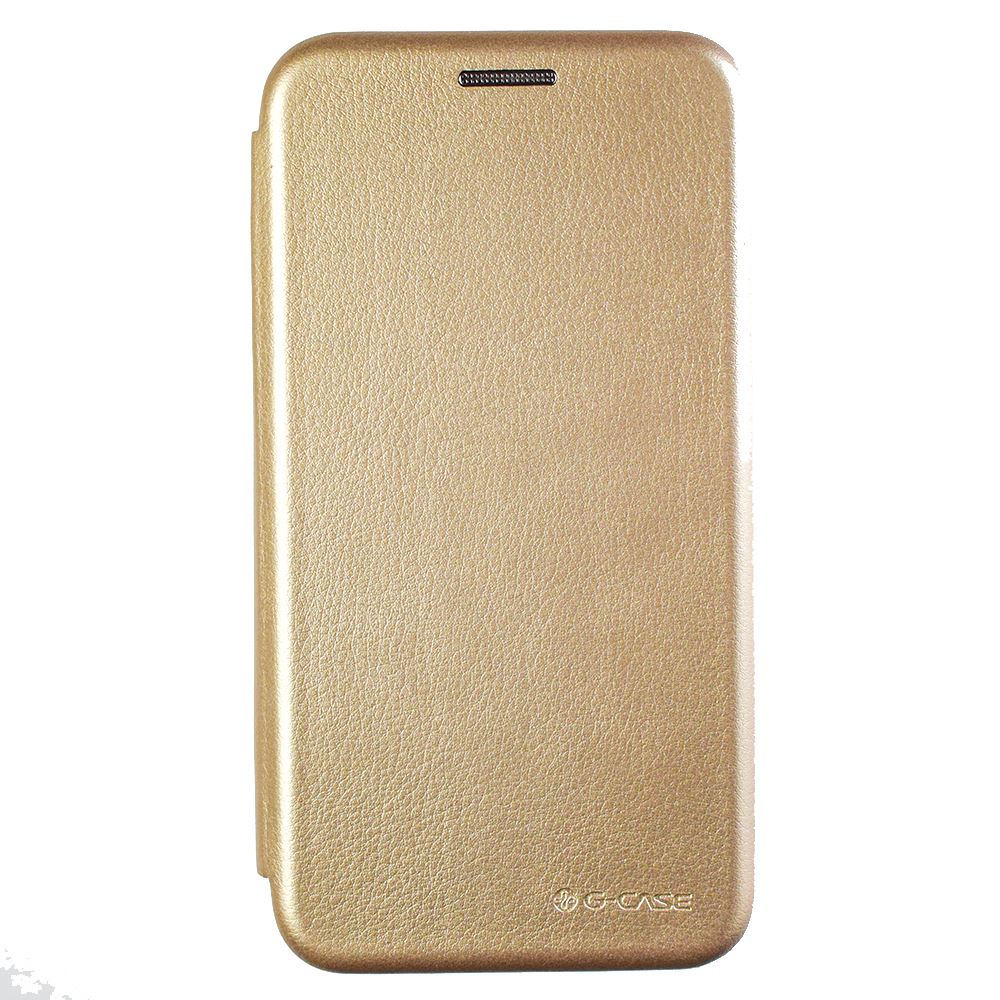 Чохол книжка G-Case для Samsung J120 (J1-2016) Золотий