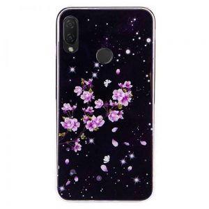 Чохол TPU+Glass скляний Fantasy для Xiaomi Redmi 7 Цвітіння