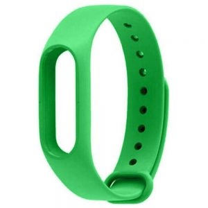Ремінець силіконовий для фітнес-браслета Xiaomi Mi Band 2 Зелений