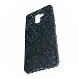 Чохол Remax Glitter Silicone для Samsung A730 (A8 Plus-2018) Чорний