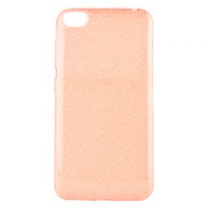 Чохол Remax Glitter Silicone для Xiaomi Redmi GO Золотий