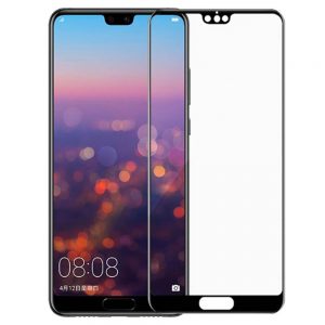 Захисне скло для HUAWEI P20 Full Glue (0.3 мм, 2.5D, чорний)
