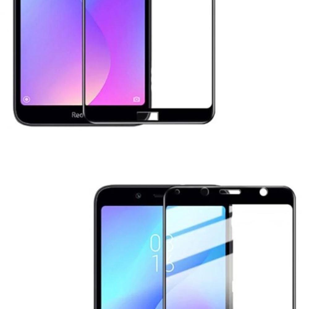 Захисне скло для XIAOMI Redmi 7a Full Glue (0.3 мм, 2.5D, чорний) - Зображення 4