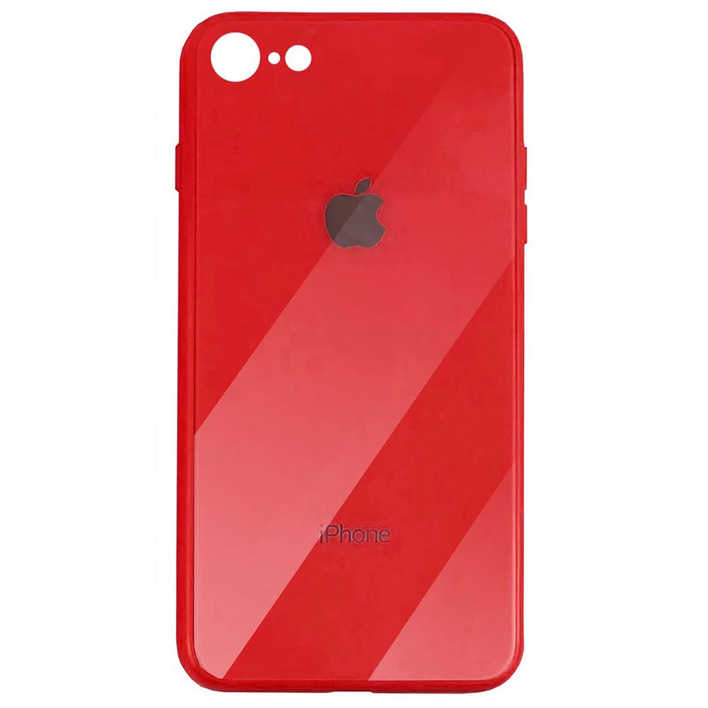 Чохол скляний для Apple iPhone 6 Plus Червоний