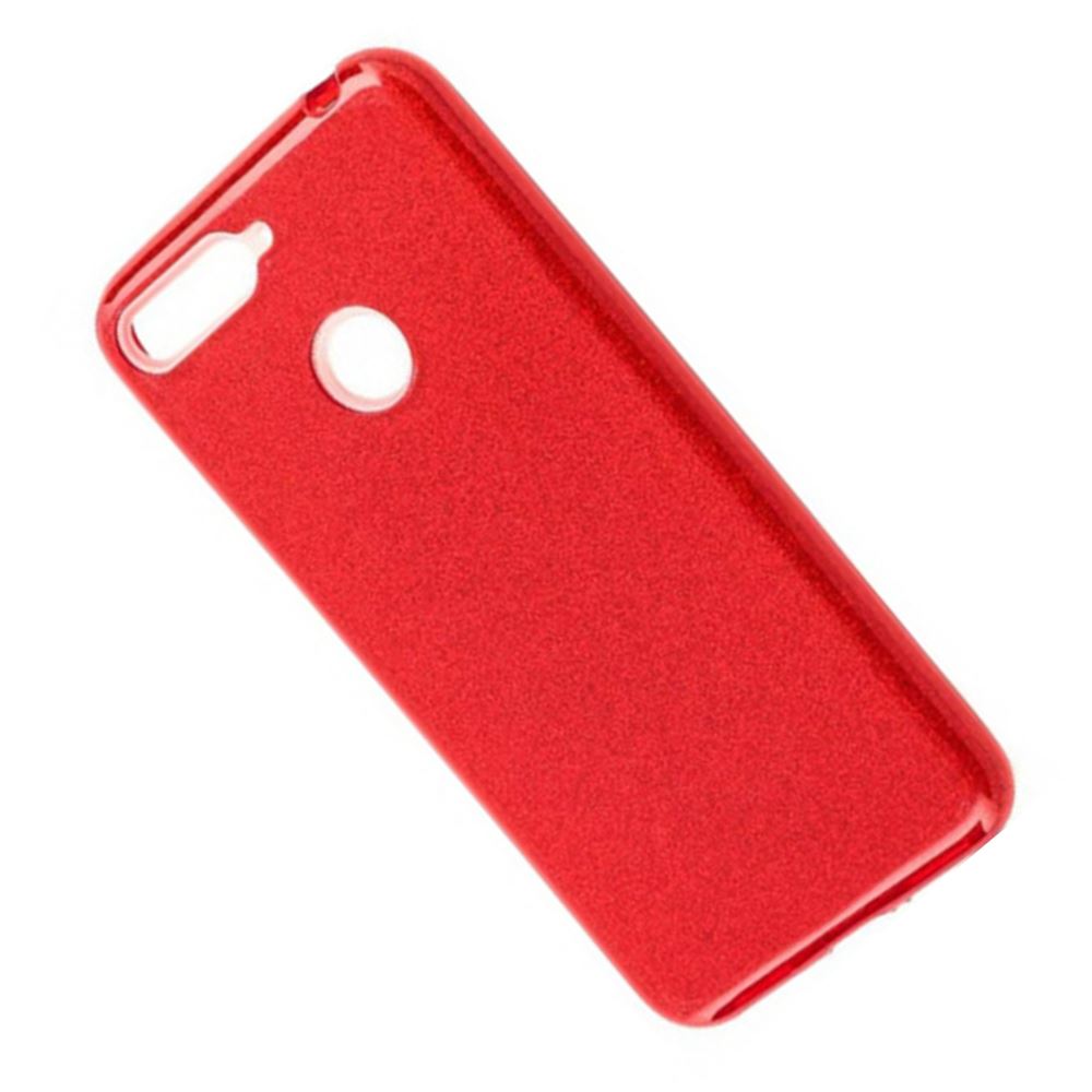 Чохол Remax Glitter Silicone для Xiaomi Mi 8 Lite / Mi 8 Youth (Mi 8X) Червоний - Зображення 3