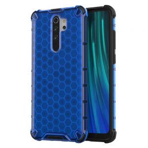 Чохол ударостійкий Crashproof Honeycomb для Xiaomi Redmi Note 8 Pro (Синій)