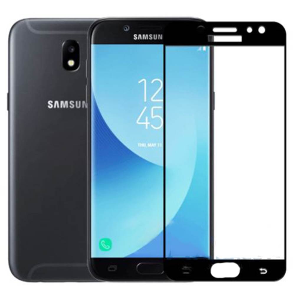 Захисне скло для Samsung J400 / J4 (2018) Full Glue (0.3 мм, 2.5D, чорний) - Зображення 3