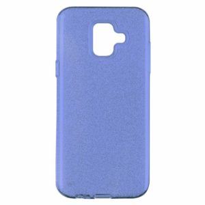 Чохол Remax Glitter Silicone для Samsung A730 (A8 Plus-2018) Блакитний