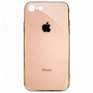 Чохол скляний для Apple iPhone 6 (iPhone 6S) Золотий