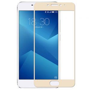Захисне скло для MEIZU M5 Note (0.3 мм, 2.5D, Full Screen, золотистий)