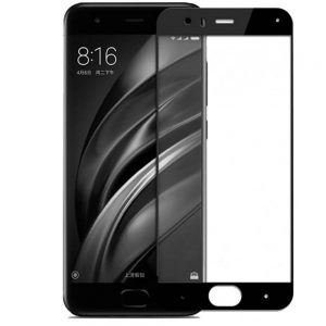 Захисне скло для XIAOMI Mi6  (0.3 мм, 2.5D, Full Screen, чорний)