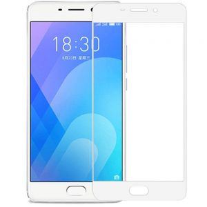Захисне скло для MEIZU M6 (0.3 мм, 2.5D, Full Screen, білий)
