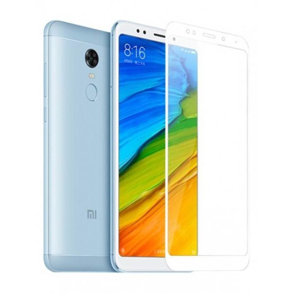 Захисне скло для XIAOMI Redmi 5 (0.3 мм, 2.5D, Full Screen, білий) - Зображення 2