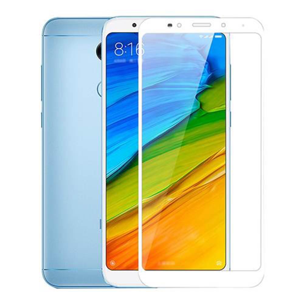 Захисне скло для XIAOMI Redmi 5 (0.3 мм, 2.5D, Full Screen, білий) - Зображення 3