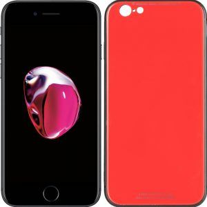 Чохол скляний iPaky для iPhone 7 Червоний