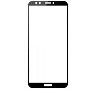 Захисне скло для HUAWEI Y7 (2018) (0.3 мм, 2.5D, Full Screen, чорний)